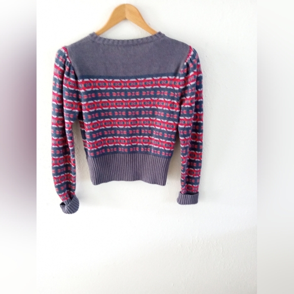 MARC By MARC JACOBS Scandi Sailor Multi Cardigan Sweater | S - Picture 6 of 10